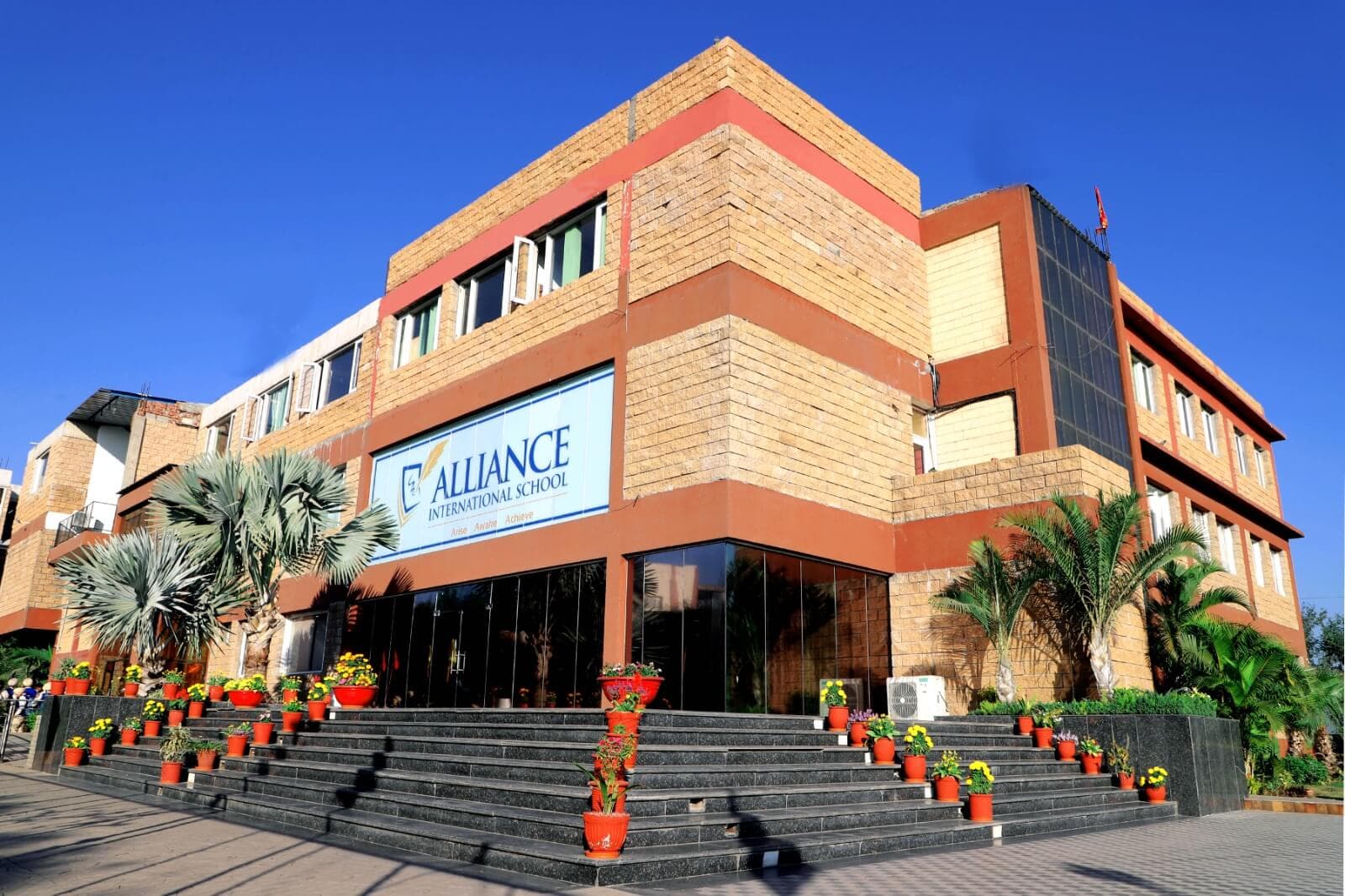 AIS campus aerial view, Banur Punjab