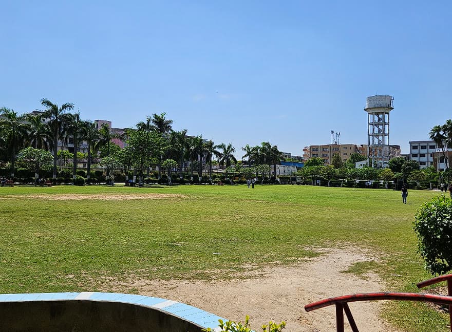 The main open ground at AIS